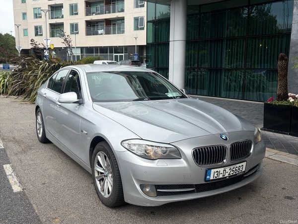 BMW 5-Series Saloon, Diesel, 2013, Silver