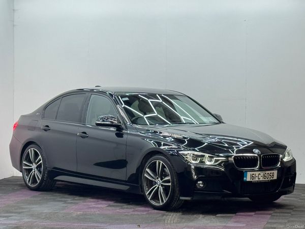 BMW 3-Series Saloon, Petrol Plug-in Hybrid, 2016, Black