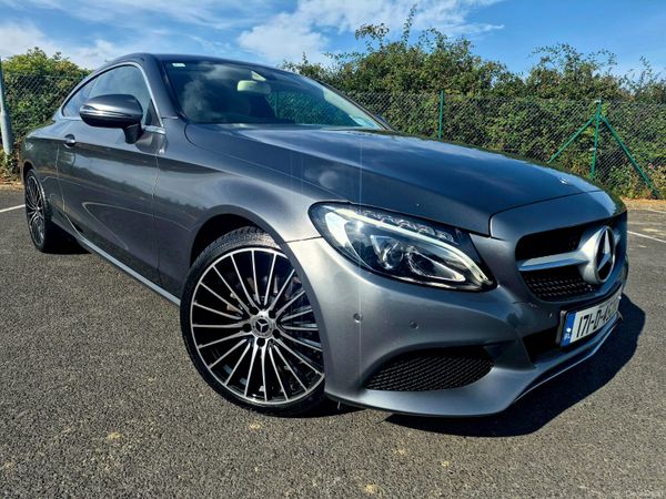 Mercedes-Benz C-Class Coupe, Petrol, 2017, Grey