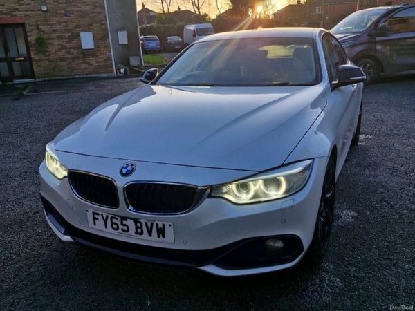 BMW 4-Series Hatchback, Diesel, 2015, White