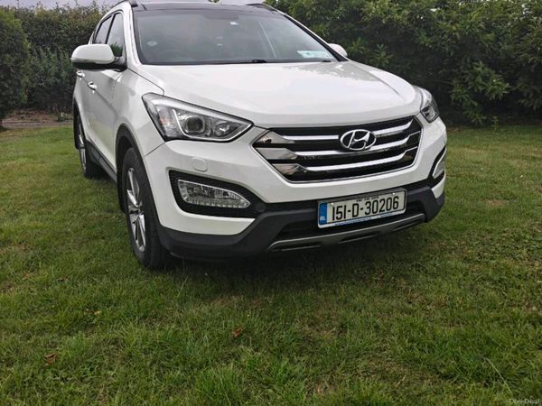 Hyundai Santa Fe SUV, Diesel, 2015, White