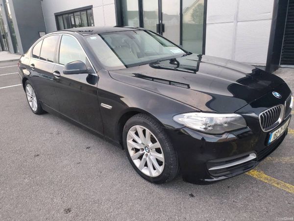 BMW 5-Series Saloon, Diesel, 2016, Black