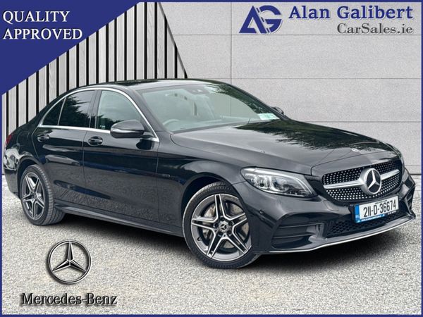 Mercedes-Benz C-Class Saloon, Diesel Plug-in Hybrid, 2021, Black