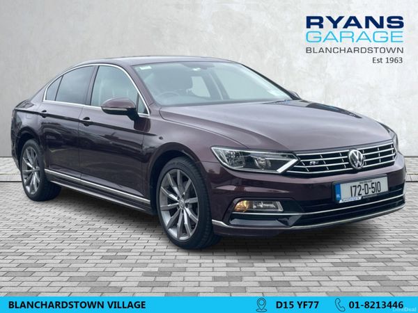 Volkswagen Passat Saloon, Diesel, 2017, Red