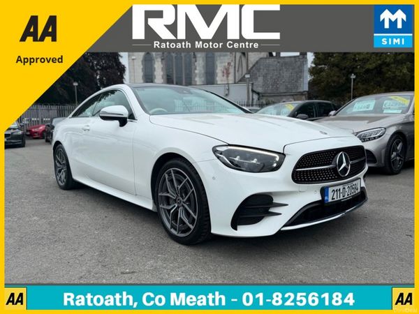 Mercedes-Benz E-Class Coupe, Diesel, 2021, White