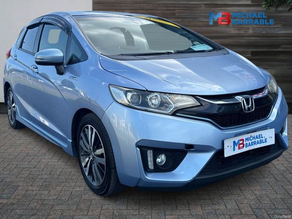 Honda Fit Hatchback, Petrol Hybrid, 2017, Blue