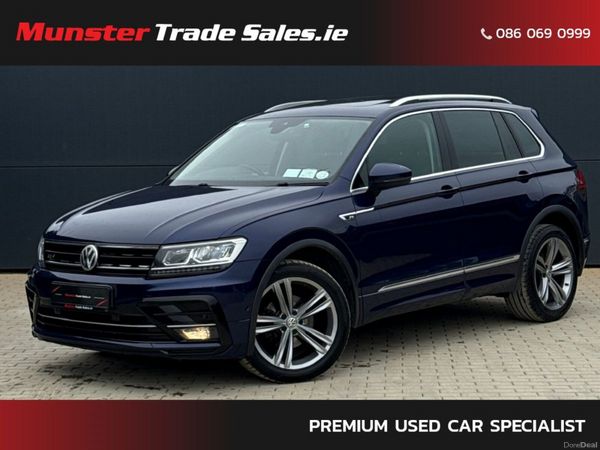 Volkswagen Tiguan SUV, Diesel, 2018, Blue