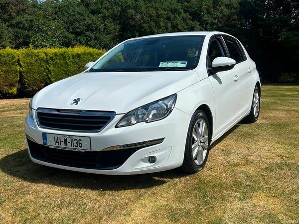 Peugeot 308 Hatchback, Diesel, 2014, White
