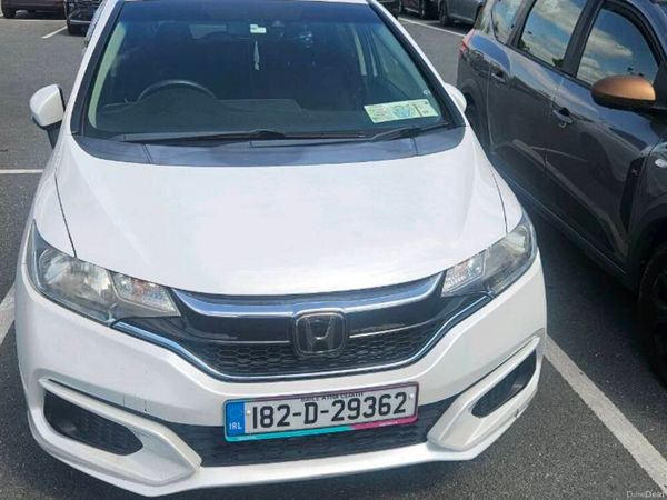 Honda Fit Hatchback, Petrol Hybrid, 2018, White