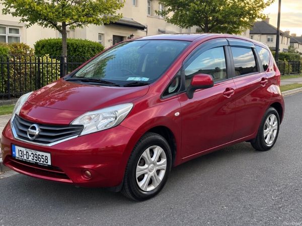 Nissan Note MPV, Petrol, 2013, Red