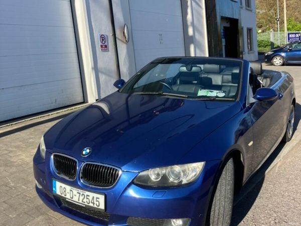 BMW 3-Series Convertible, Diesel, 2014, Blue