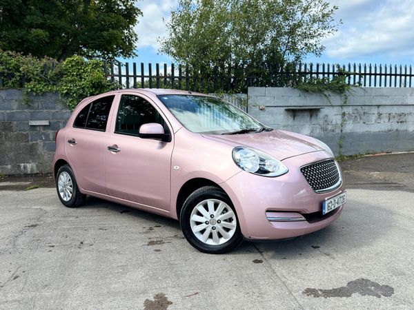 Nissan March Hatchback, Petrol, 2016, Pink