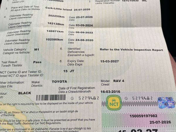 Toyota RAV4 SUV, Diesel, 2016, Black