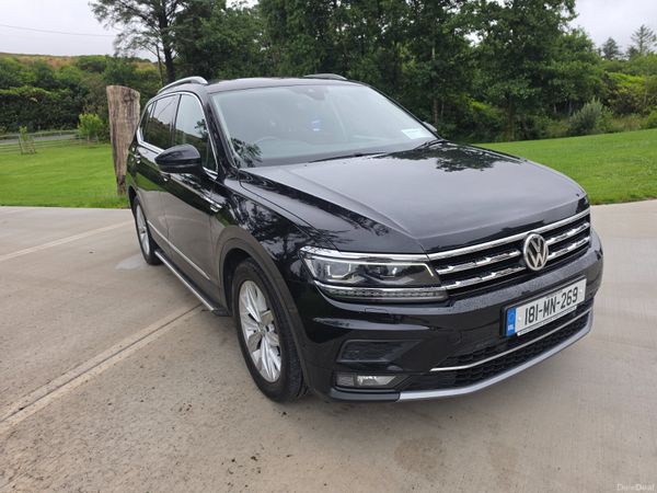 Volkswagen Tiguan SUV, Diesel, 2018, Black