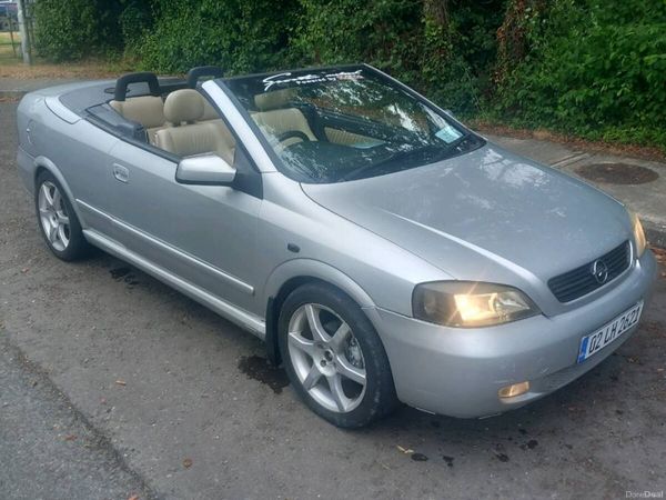 Opel Astra Convertible, Petrol, 2002, Silver