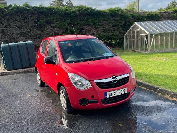 Opel Agila Hatchback, Petrol, 2010, Red