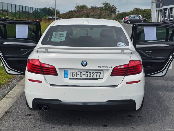 BMW 5-Series Saloon, Diesel, 2016, White