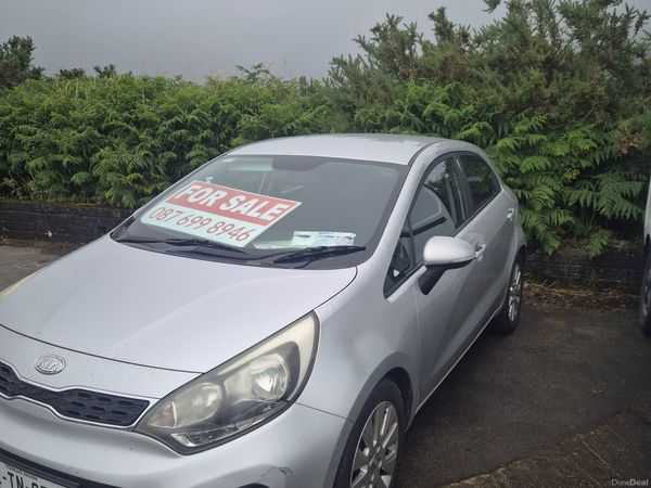 Kia Rio Hatchback, Petrol, 2012, Silver
