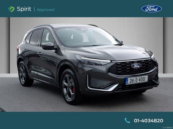 Ford Kuga SUV, Petrol Plug-in Hybrid, 2026, Grey