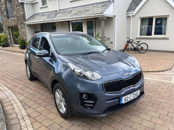 Kia Sportage Estate, Diesel, 2016, Blue