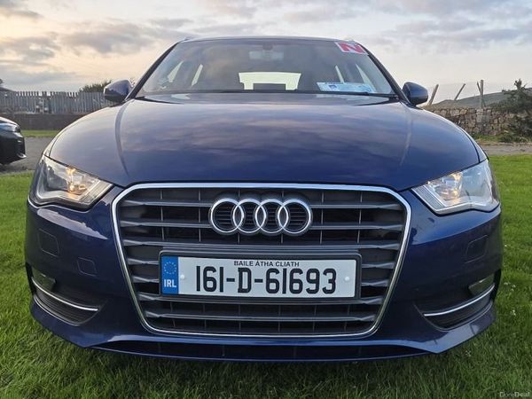 Audi A3 Hatchback, Diesel, 2016, Blue