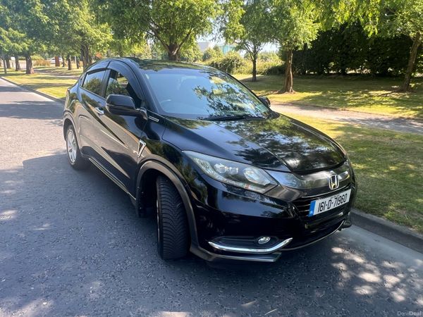 Honda Vezel SUV, Petrol Hybrid, 2016, Black
