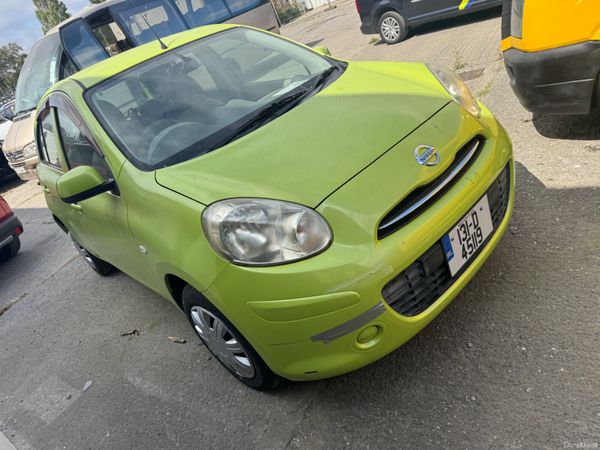 Nissan March Hatchback, Petrol, 2013, Green