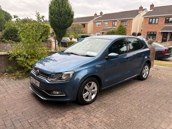 Volkswagen Polo Hatchback, Diesel, 2017, Blue