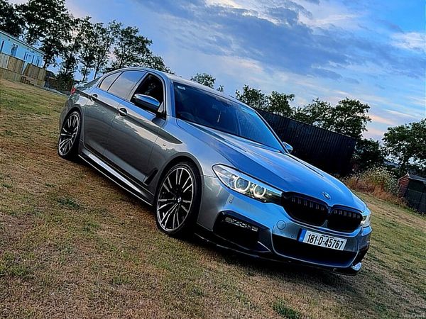 BMW 5-Series Saloon, Diesel, 2018, Blue