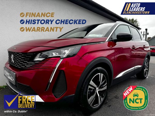 Peugeot 3008 SUV, Petrol Hybrid, 2024, Red