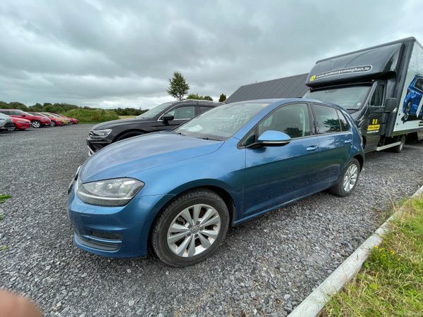 Volkswagen Golf Hatchback, Petrol, 2017, Blue