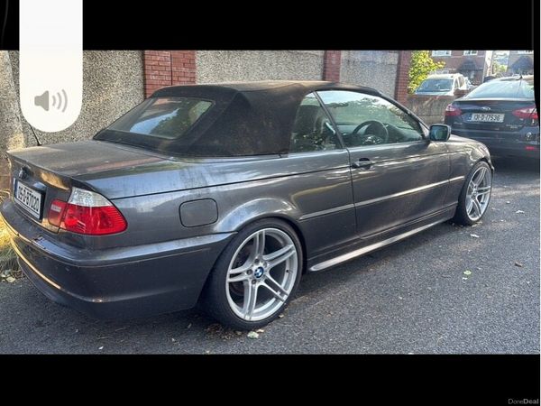 BMW 3-Series Convertible, Petrol, 2005, Grey