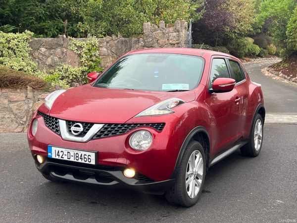 Nissan Juke SUV, Diesel, 2014, Red
