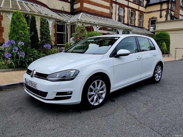Volkswagen Golf Hatchback, Petrol, 2014, White