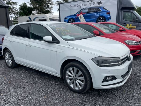 Volkswagen Polo Hatchback, Petrol, 2019, White