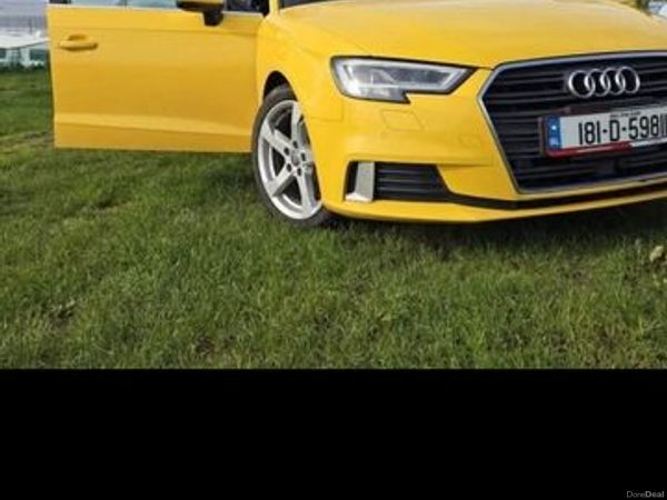 Audi A3 Hatchback, Petrol, 2018, Yellow
