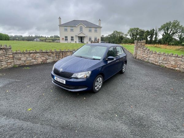 Skoda Fabia Hatchback, Petrol, 2018, Blue