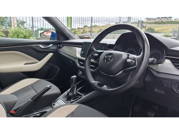 Skoda Kamiq Hatchback, Petrol, 2023, Blue