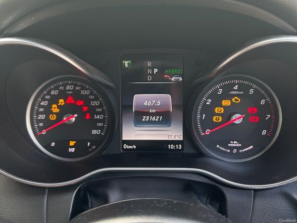 Mercedes-Benz C-Class Estate, Petrol Plug-in Hybrid, 2015, Black