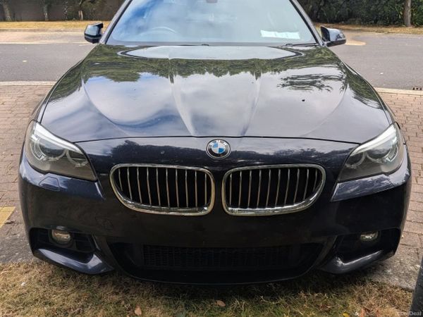 BMW 5-Series Saloon, Diesel, 2014, Black
