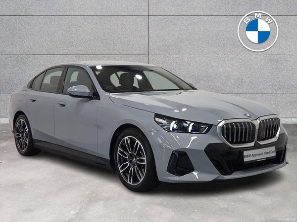 BMW 5-Series Saloon, Petrol Plug-in Hybrid, 2025, Grey