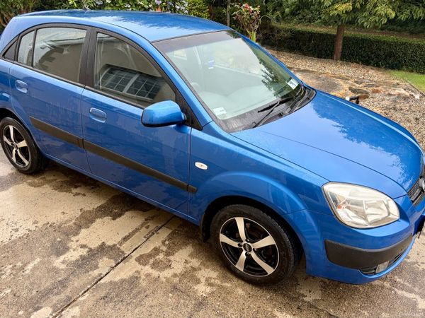 Kia Rio Hatchback, Petrol, 2007, Blue