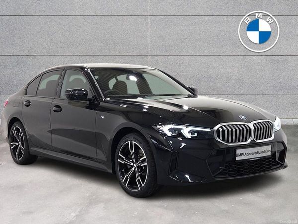 BMW 3-Series Saloon, Petrol Plug-in Hybrid, 2026, Black