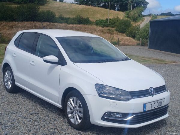 Volkswagen Polo Hatchback, Petrol, 2017, White