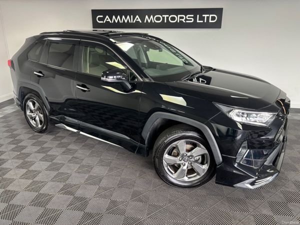 Toyota RAV4 SUV, Petrol Hybrid, 2020, Black