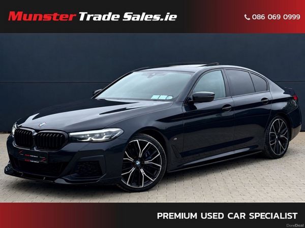 BMW 5-Series Saloon, Diesel, 2022, Black