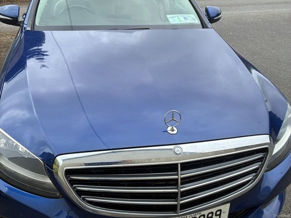 Mercedes-Benz C-Class Saloon, Diesel, 2015, Blue