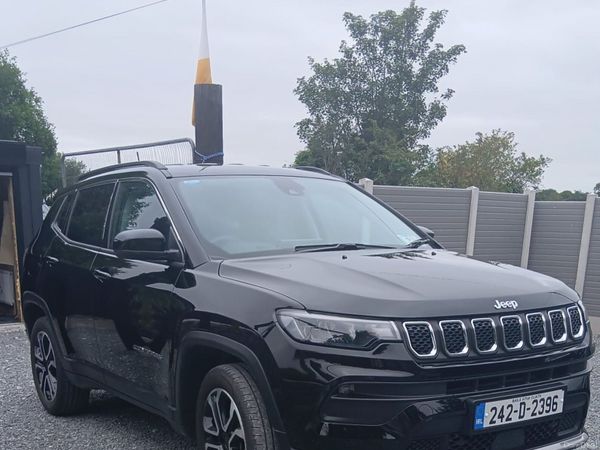 Jeep Compass SUV, Petrol Hybrid, 2024, Black