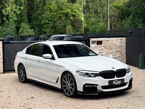 BMW 5-Series Saloon, Diesel, 2018, White