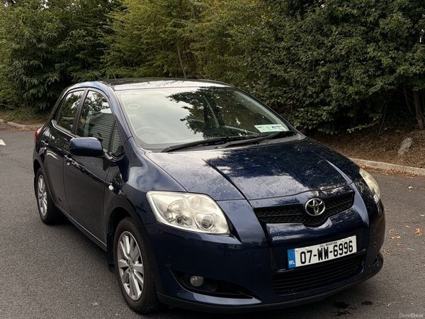Toyota Auris Hatchback, Petrol, 2007, Blue
